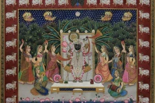 Pichwai Painting Sharad Poornima { 3X4 Feet }