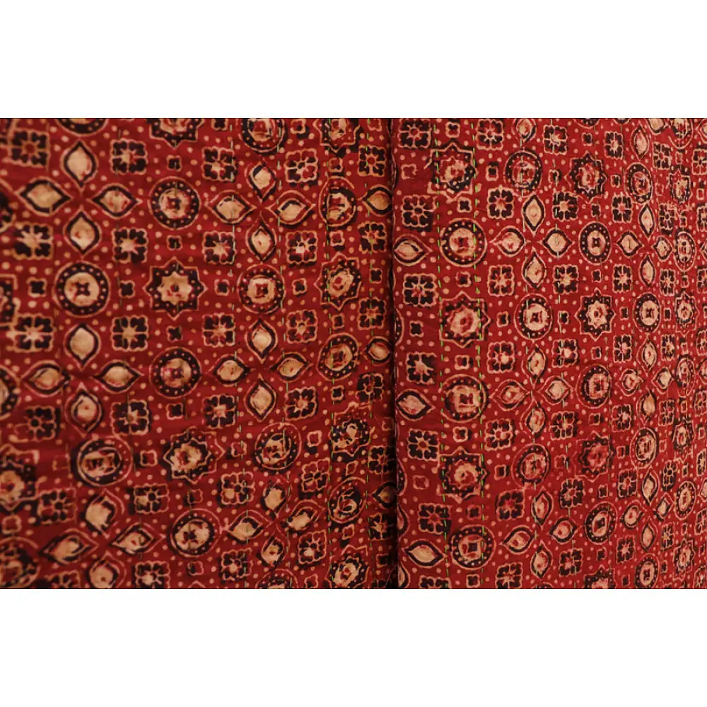 Quilt - Cotton - Embroidery { Double bed } A