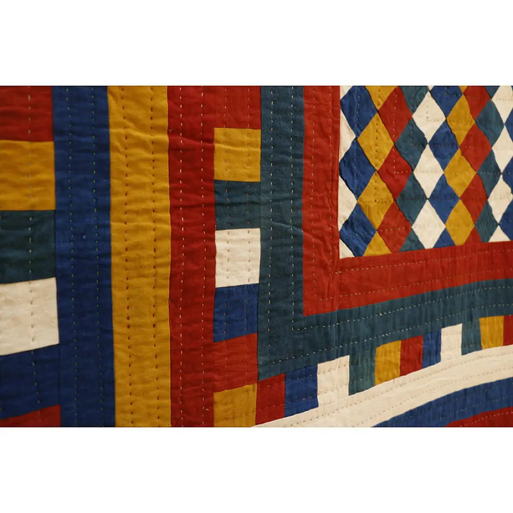 Quilt - Cotton - Embroidery { Double bed } A