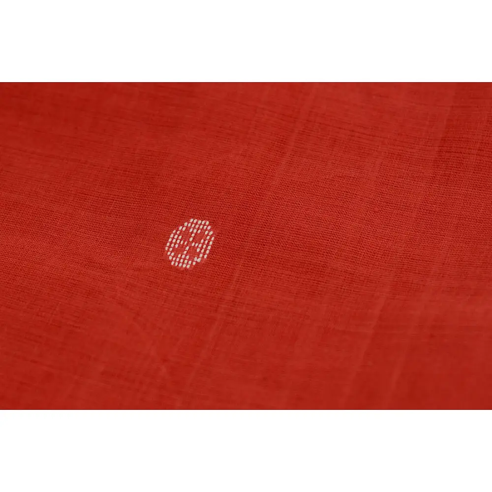 Cotton weaves ~ Ikat Saree { Sindoor - 2 }