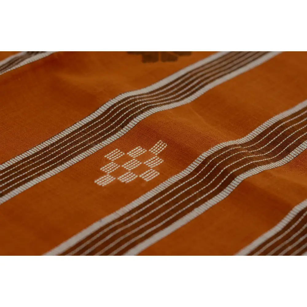 Cotton weaves ~ Ikat Saree { Sindoor - 3 }