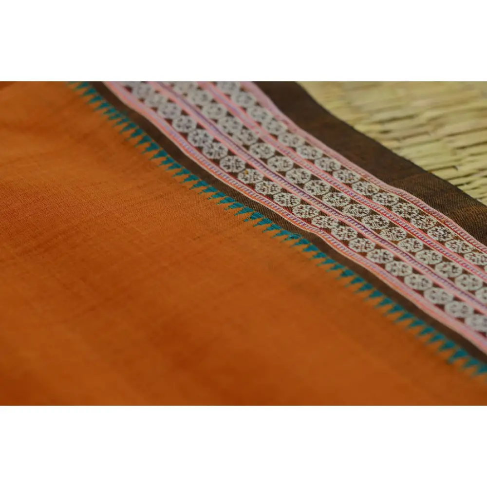 Cotton weaves ~ Ikat Saree { Sindoor - 3 }