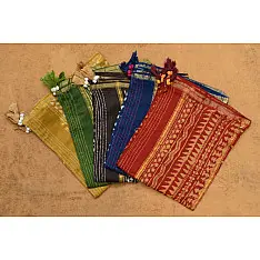 Megh ♠ Chanderi Stoles ♠ H