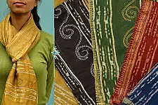 Megh ♠ Chanderi Stoles ♠ A