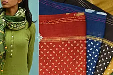 Megh ♠ Chanderi Stoles ♠ B