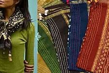 Megh ♠ Chanderi Stoles ♠ H