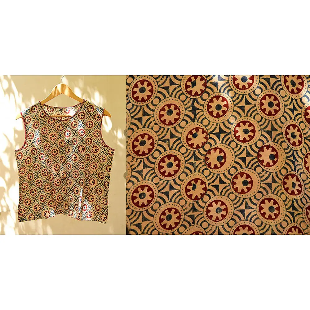 फुहार / Fuhar ✾ Block Printed Cotton Top ✾ 26