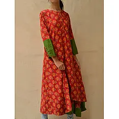 Sanganeri Block Printed Kurta ♠ 7 Sanganeri Block Printed Kurta ♠ 7