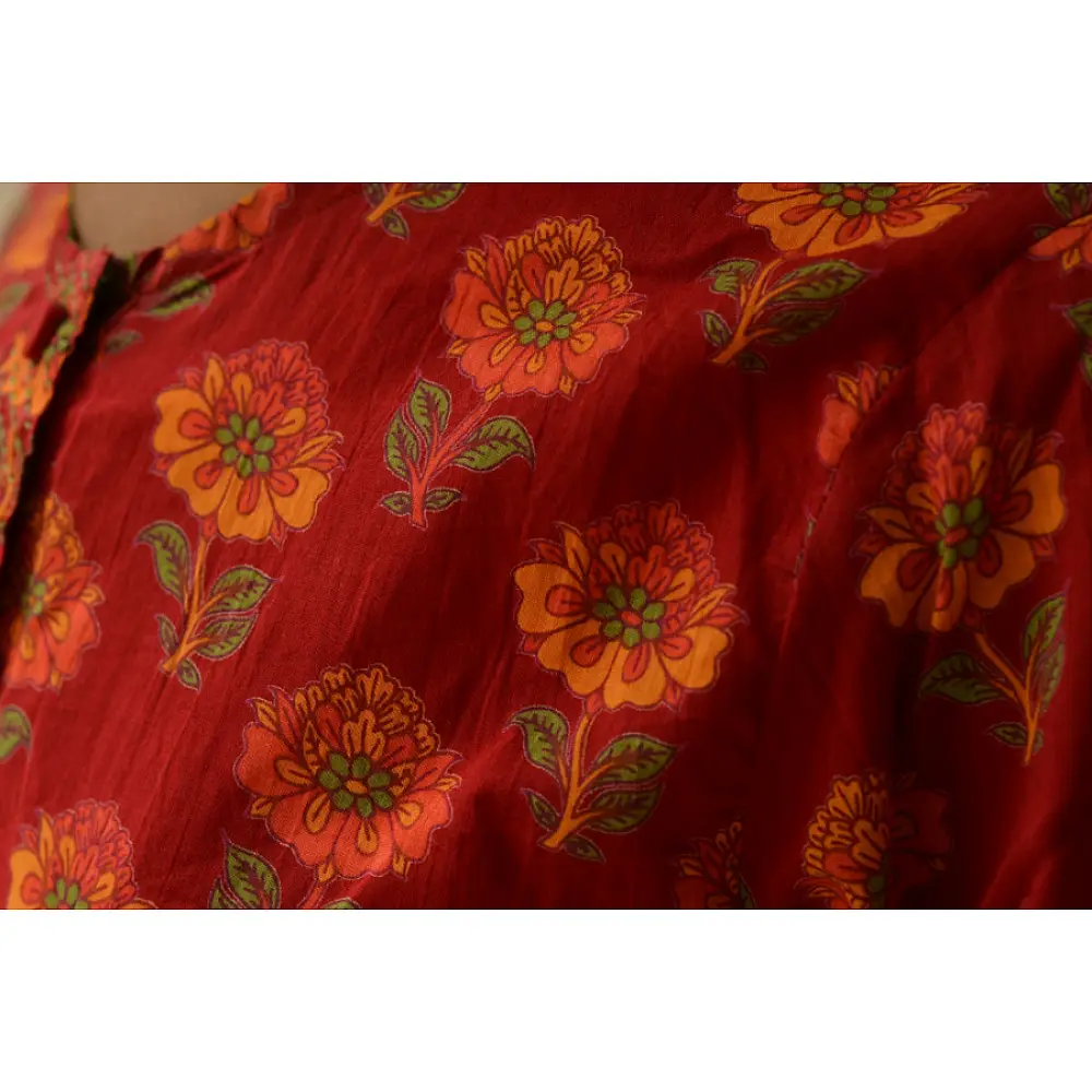 Sanganeri Block Printed Kurta ♠ 7