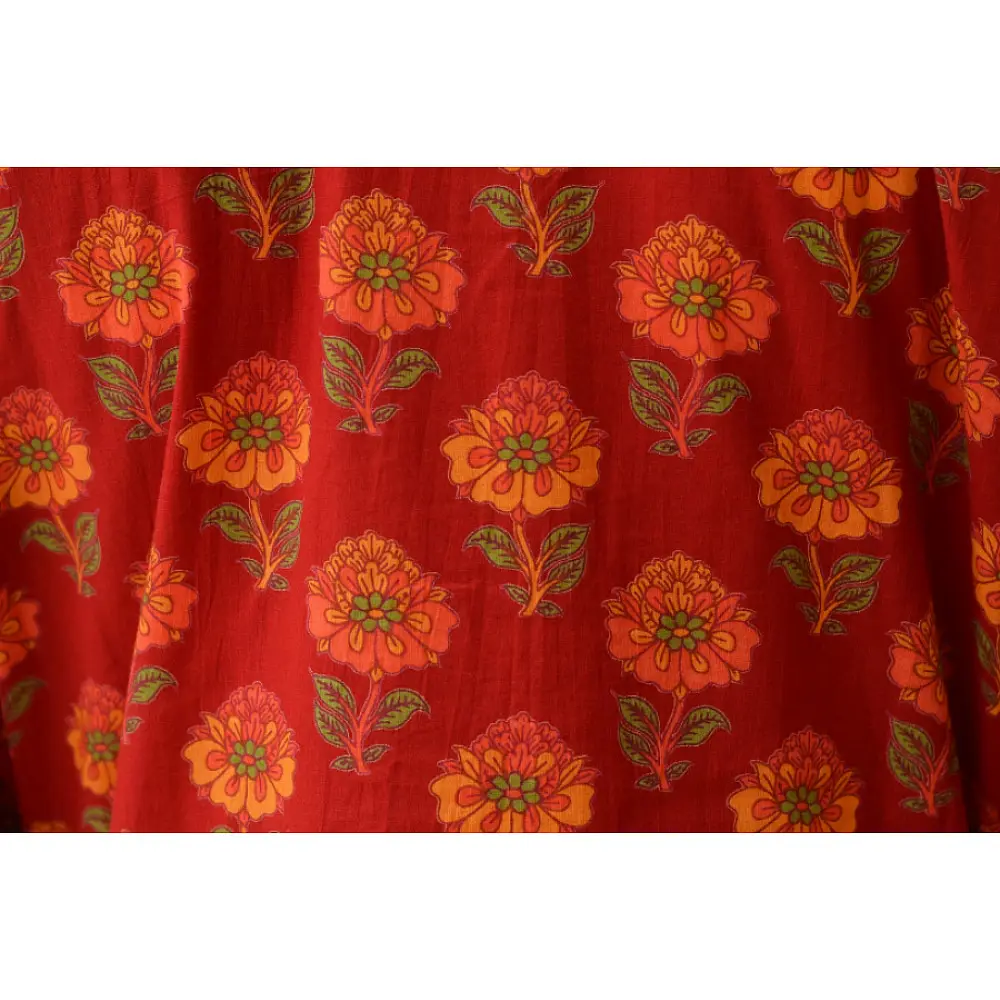 Sanganeri Block Printed Kurta ♠ 7
