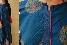 Sanganeri Block Printed Kurta ♠ 3