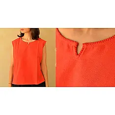 Chhabili . छबीली | Handwoven Cotton Top ♠ 24