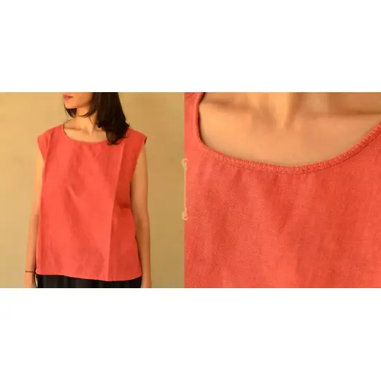 pure cotton pink top