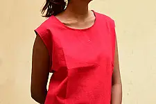 Chhabili . छबीली | Handwoven Cotton Top ♠ 5