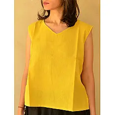 Chhabili . छबीली | Handwoven Cotton Top ♠ 23