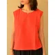 shop orange cotton top