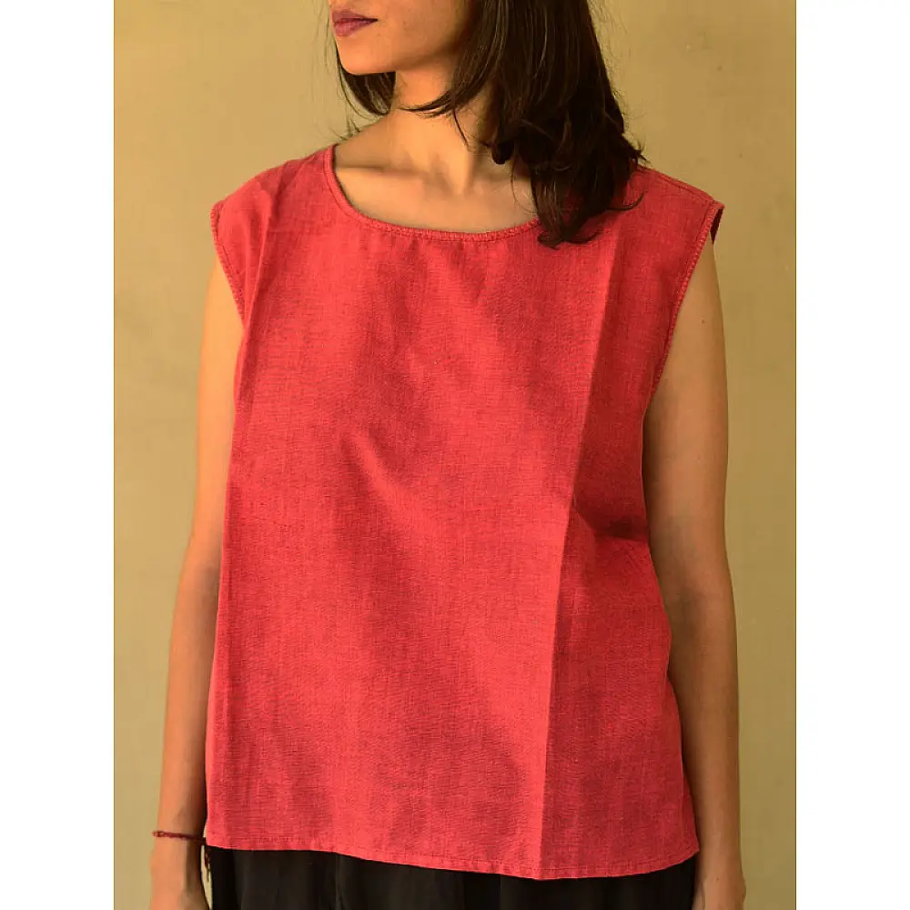 carrot red cotton top