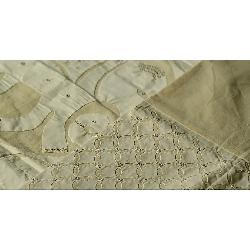Applique Single Bed Sheet ~ 5 ( 60 X 90 inch)