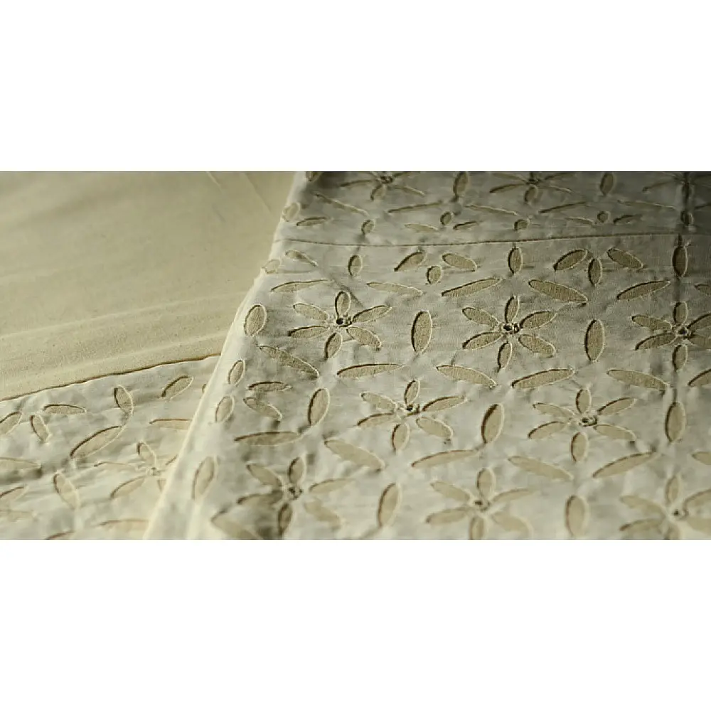 Applique double Bed Sheet ~ 9 ( 90 X 108 inch)