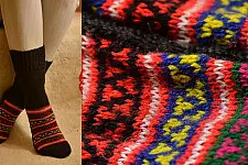 Snuggles ☃ Wool Foot Warmers ☃ B