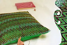 Kantha Cushion Cover - H (16 X 16 inch)