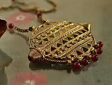 प्रभा ✺ Brass Necklace { 5 } प्रभा ✺ Brass Necklace { 5 }