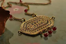 प्रभा ✺ Brass Necklace { 7 }