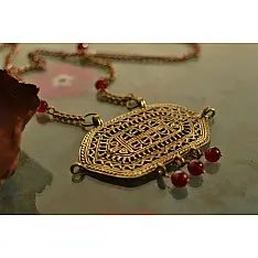 प्रभा ✺ Brass Necklace { 7 } प्रभा ✺ Brass Necklace { 7 }