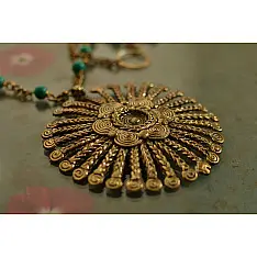 प्रभा ✺ Brass Necklace { 9 } प्रभा ✺ Brass Necklace { 9 }