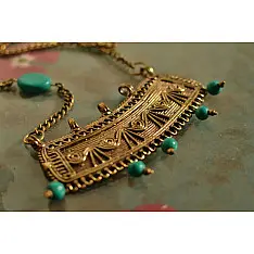 प्रभा ✺ Brass Necklace { 12 }