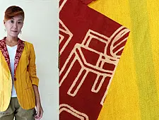 Expressway ❆ Blazer Jacket - Warm Stripe (Yellow) ~ 10