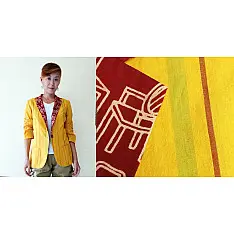 Expressway ❆ Blazer Jacket - Warm Stripe (Yellow) ~ 10