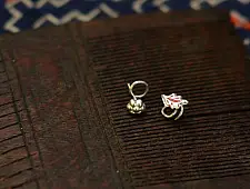 Charushila ~ Kutchi Noes pin - G (Set of two)