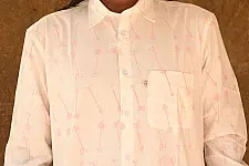 रंगरेज / Rangrez ❂ Block Printed . Fine Cotton Shirt ❂ 21