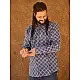 रंगरेज / Rangrez ❂ Block Printed . Fine Cotton Shirt ❂ 25