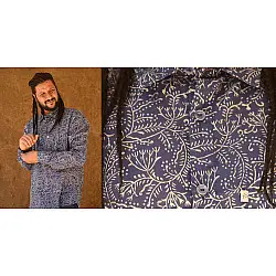 रंगरेज / Rangrez ❂ Block Printed . Fine Cotton Shirt ❂ 26
