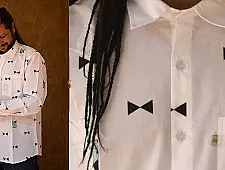 रंगरेज / Rangrez ❂ Block Printed . Fine Cotton Shirt ❂ 4