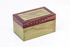 Organic Connect ❉ Tea box Wave Olive ❉ 12