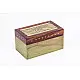 Organic Connect ❉ Tea box Wave Olive ❉ 12