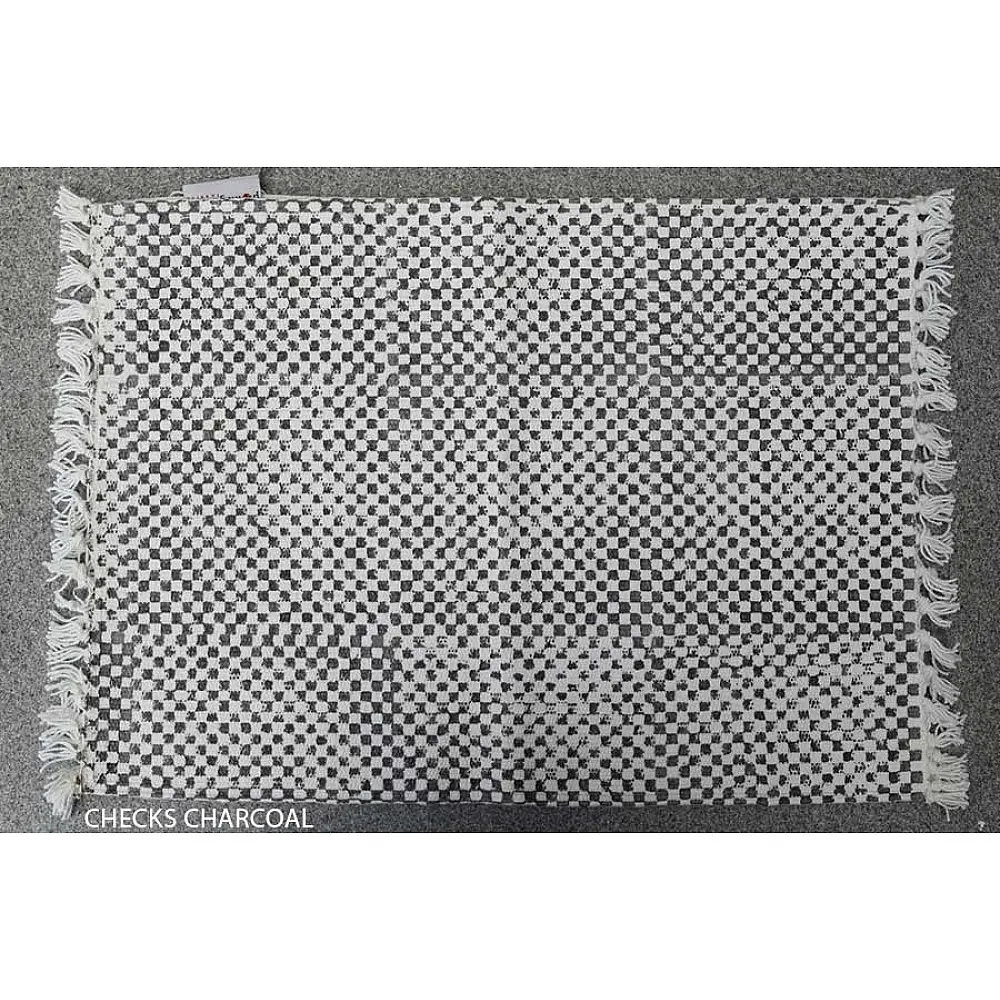 Pomegranate ◐ Cotton Table Mats & Runner { Set- 6 Mats & 1 Runner } ◐ 18