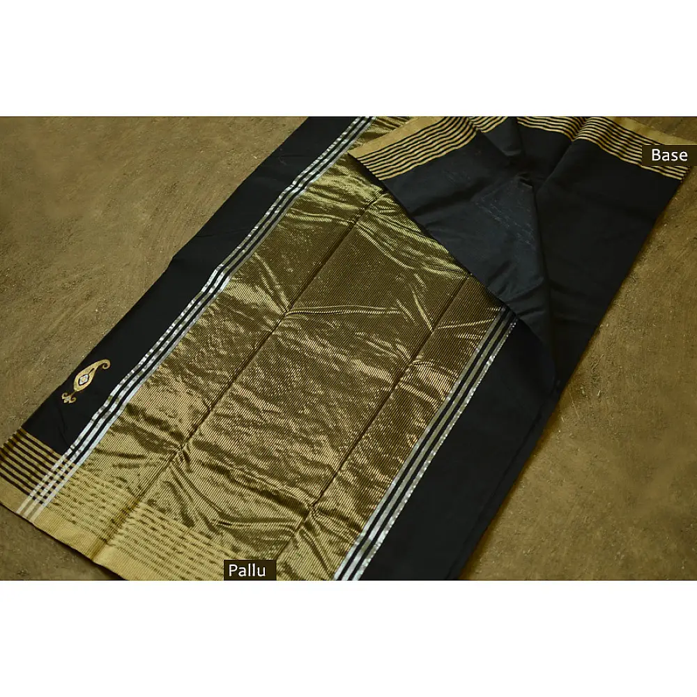 Ratnaprabha ⚛ Handwoven Chanderi Saree ⚛ 14