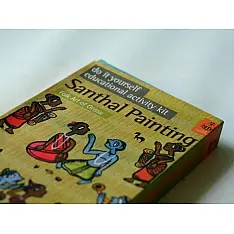 Potli ~ D.I.Y Kit  (Santhal painting )