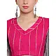 खेस ✥ Pink khesh blouse with grey khesh umbrella sleeves ✥ 8