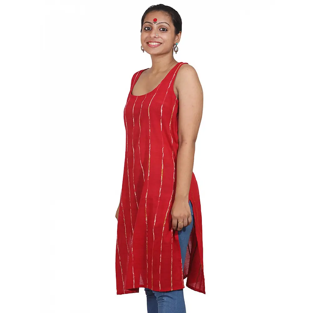 खेस ✥ Red khesh short tunic ✥ k