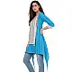 खेस ✥ Khesh blue & white tunic ✥ l