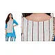 खेस ✥ Khesh blue & white tunic ✥ l