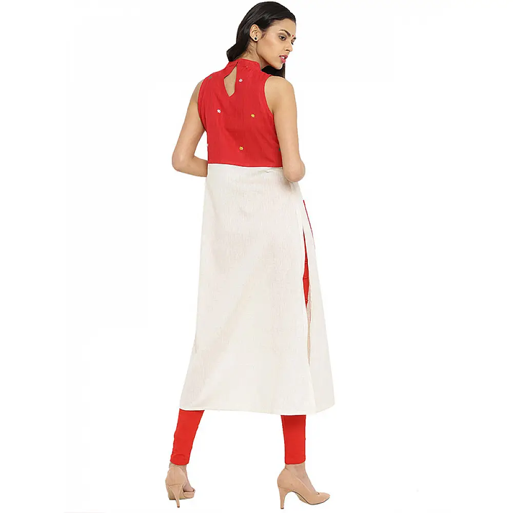 बिंदी ⚫ Khadi and handloom tunic with bindi pocket ⚫ 13
