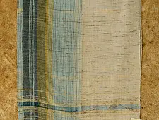 Urvashi ~  Handwoven stole { Tussar Silk + Wool } O