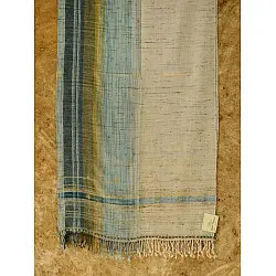 Urvashi ~  Handwoven stole { Tussar Silk + Wool } O