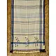 Urvashi ~  Handwoven stole { Bamboo Fiber + Cotton } B